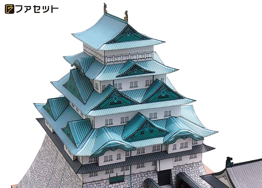 復元 幕末名古屋城ペーパークラフト 日本名城シリーズ1/300 wyw801m 復元 幕末名古屋城ペーパークラフト 日本名城シリーズ1/300 wyw801m